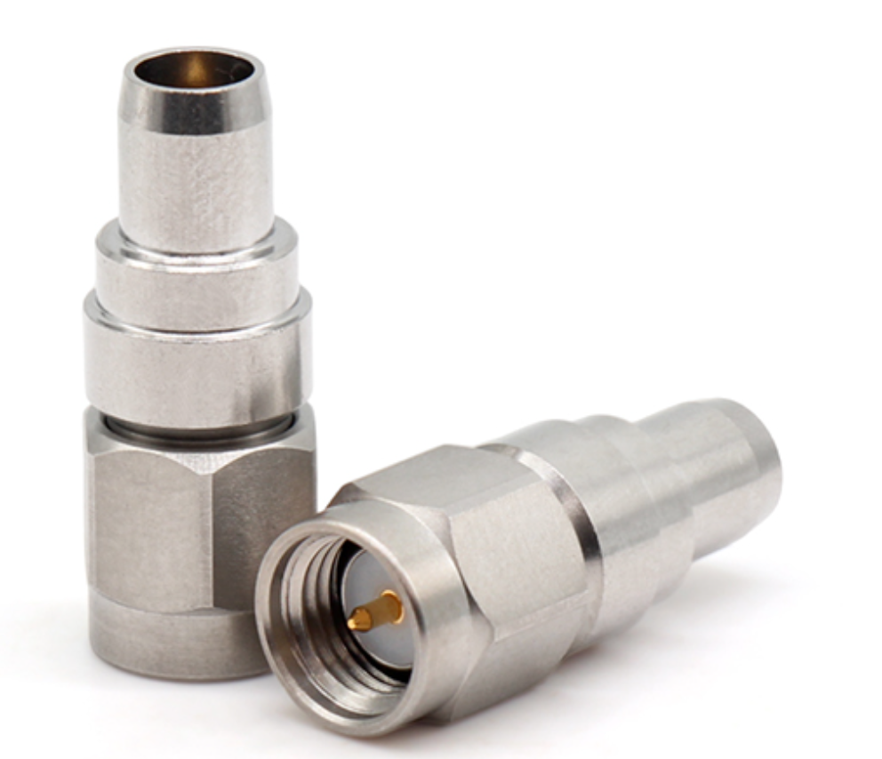 BMA公头转SMA公头射频转接器